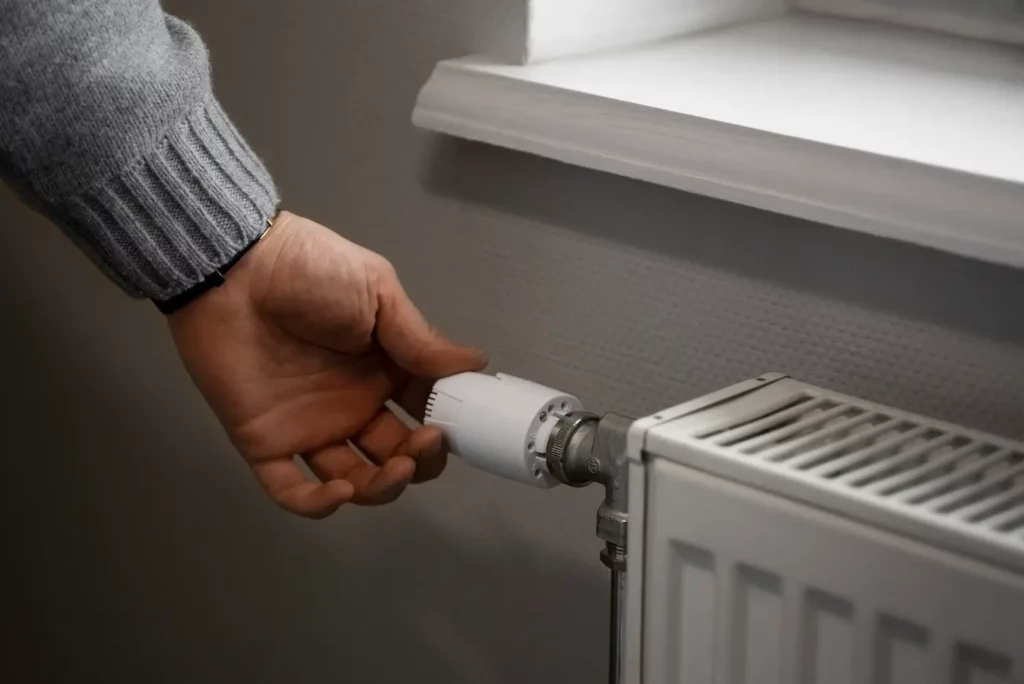 Photo d'un thermostat de radiateur